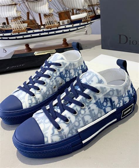 christian dior shoes blue.